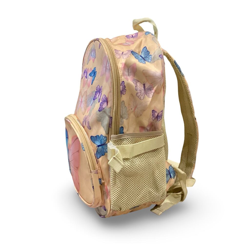 Butterfly Design School Backpack - Picture 3 of 11